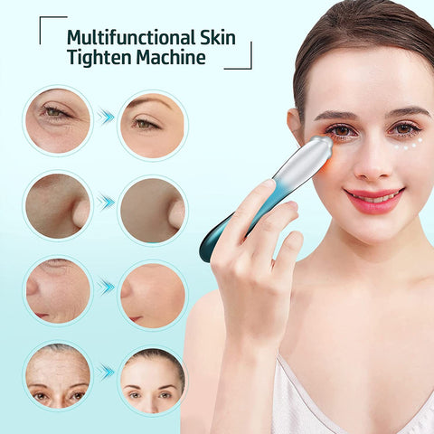 RF Radio Frequency Eye Beauty Instrument To Remove Fine Lines Crow's Feet Radio Frequency Instrument Eye Massage Instrument RF Radio Frequency Eye Beauty Instrument To Remove Fine Lines Crow's Feet Radio Frequency Instrument Eye Massage Instrument