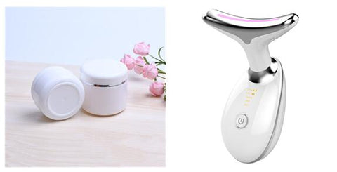 EMS Thermal Neck Lifting And Tighten Massager Electric Microcurrent Wrinkle Remover LED Photon Face Beauty Device For Woman EMS Thermal Neck Lifting And Tighten Massager Electric Microcurrent Wrinkle Remover LED Photon Face Beauty Device For Woman