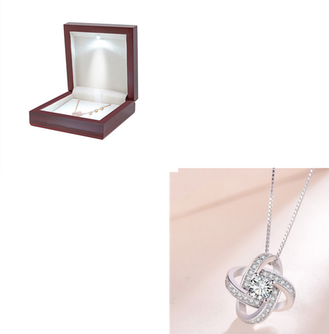 925 Sterling Silver Necklace For Women Forever Heart AAA Zircon Mosaic Necklaces & Pendants Gift 925 Sterling Silver Necklace For Women Forever Heart AAA Zircon Mosaic Necklaces & Pendants Gift