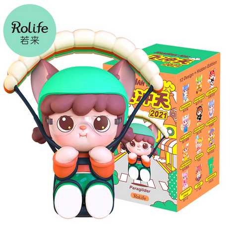 Robotime Rolife HANHAN NAI  Flying Blind Box Action Figures Doll Toys Surprise Box Lady Toys For Children Friends Free Shipping Robotime Rolife HANHAN NAI  Flying Blind Box Action Figures Doll Toys Surprise Box Lady Toys For Children Friends Free Shipping