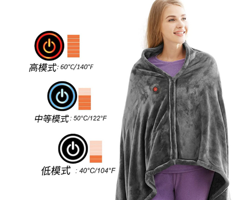 Winter Flannel Heated Blanket Cold Protection Body Warmer Usb Heated Warm Shawl Electric Heated Plush Blanket Winter Flannel Heated Blanket Cold Protection Body Warmer Usb Heated Warm Shawl Electric Heated Plush Blanket