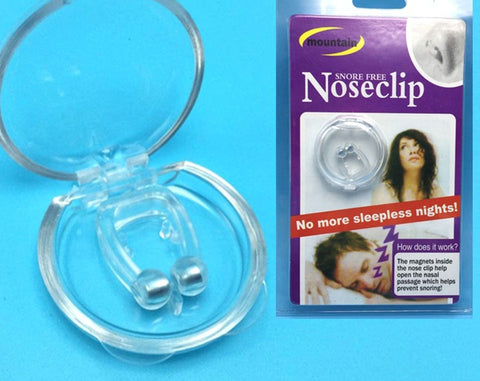Silicone Magnetic Anti Snore Stop Snoring Nose Clip Sleep Tray Sleeping Aid Apnea Guard Night Device Silicone Magnetic Anti Snore Stop Snoring Nose Clip Sleep Tray Sleeping Aid Apnea Guard Night Device