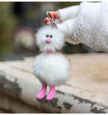Ostrich Pendant Plush Cute Ugly Bag Keychain Small Pendant Ostrich Pendant Plush Cute Ugly Bag Keychain Small Pendant