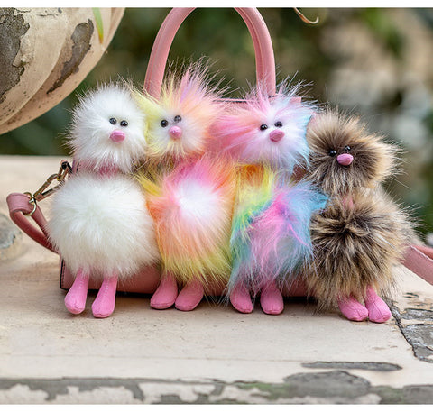 Ostrich Pendant Plush Cute Ugly Bag Keychain Small Pendant Ostrich Pendant Plush Cute Ugly Bag Keychain Small Pendant