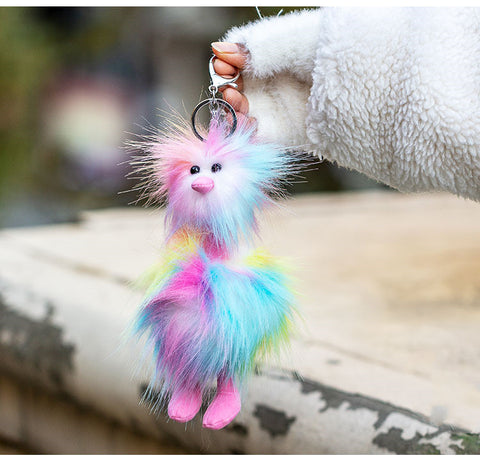 Ostrich Pendant Plush Cute Ugly Bag Keychain Small Pendant Ostrich Pendant Plush Cute Ugly Bag Keychain Small Pendant