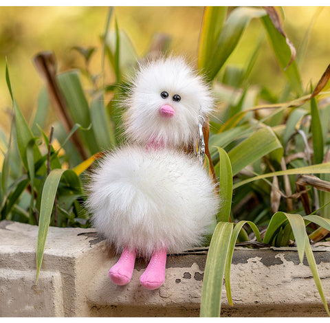 Ostrich Pendant Plush Cute Ugly Bag Keychain Small Pendant Ostrich Pendant Plush Cute Ugly Bag Keychain Small Pendant