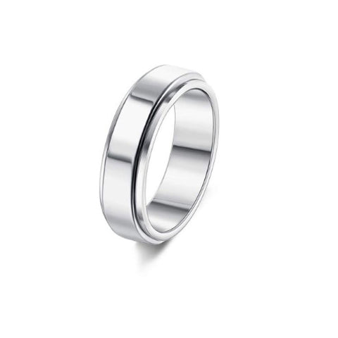 Stainless Steel Rotatable Ring To Relieve Anxiety Stainless Steel Rotatable Ring To Relieve Anxiety