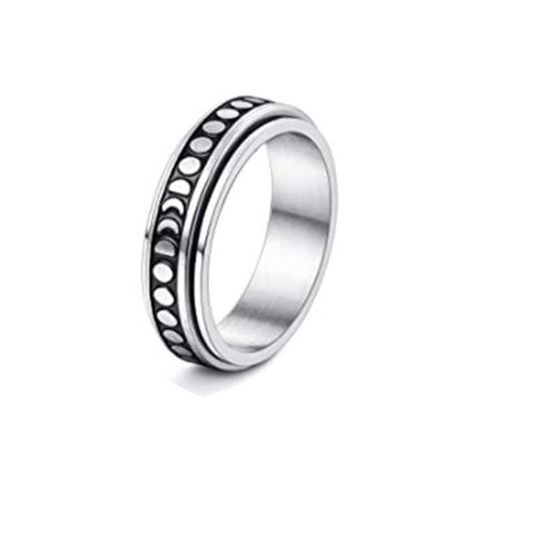 Stainless Steel Rotatable Ring To Relieve Anxiety Stainless Steel Rotatable Ring To Relieve Anxiety