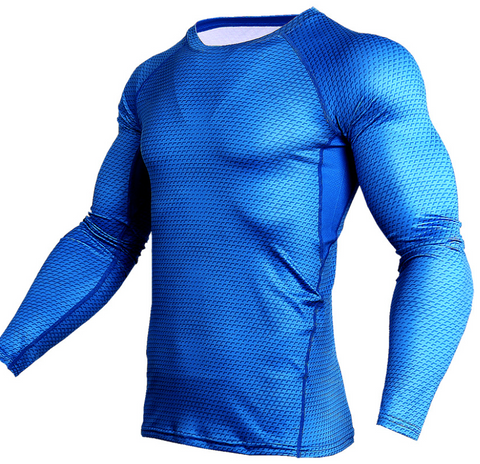 Compression Shirt Men Gym Running Shirt Quick Dry Breathable Fitness Sport Shirt Sportswear Training Sport Tight Rashguard Male Compression Shirt Men Gym Running Shirt Quick Dry Breathable Fitness Sport Shirt Sportswear Training Sport Tight Rashguard Male
