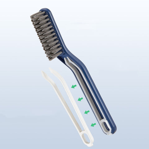 2-in-1 Multipurpose Bathroom Tile Floor Gap Cleaning Brush Window Groove Brush Convenient Household Corner Cleaning Tools 2-in-1 Multipurpose Bathroom Tile Floor Gap Cleaning Brush Window Groove Brush Convenient Household Corner Cleaning Tools