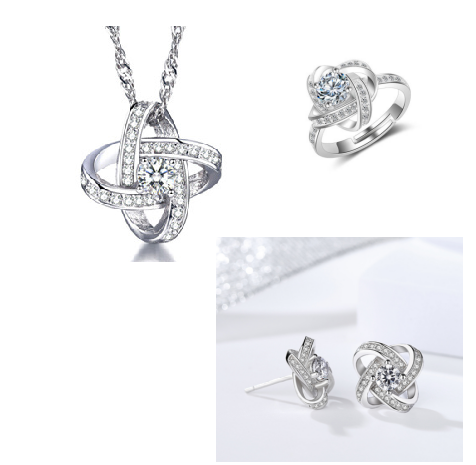 925 Sterling Silver Necklace For Women Forever Heart AAA Zircon Mosaic Necklaces & Pendants Gift 925 Sterling Silver Necklace For Women Forever Heart AAA Zircon Mosaic Necklaces & Pendants Gift