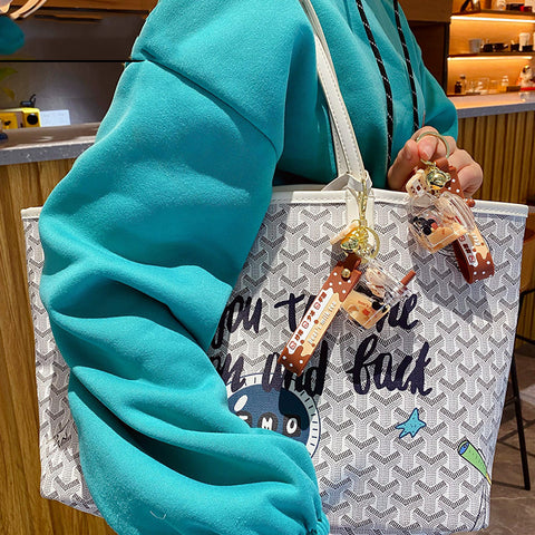 Women's Cute Trendy Schoolbag Pendant Keychain Women's Cute Trendy Schoolbag Pendant Keychain