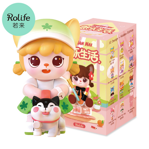 Robotime Rolife HANHAN NAI  Hanle Life Blind Box Action Figures Doll Toys Surprise Box Lady Toys For Children Friends Gifts Robotime Rolife HANHAN NAI  Hanle Life Blind Box Action Figures Doll Toys Surprise Box Lady Toys For Children Friends Gifts