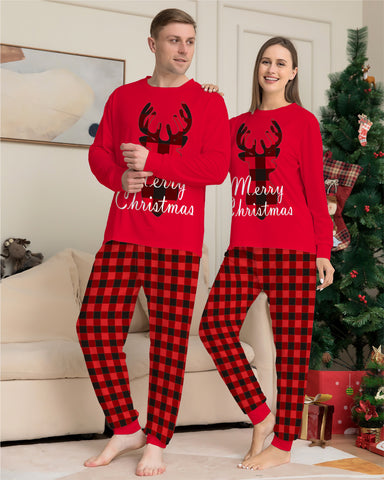 Christmas Family Matching Pajamas Set Christmas Holiday PJs Elk Top Pants Set Pajamas For Family Mom Dad Kids Baby Christmas Family Matching Pajamas Set Christmas Holiday PJs Elk Top Pants Set Pajamas For Family Mom Dad Kids Baby