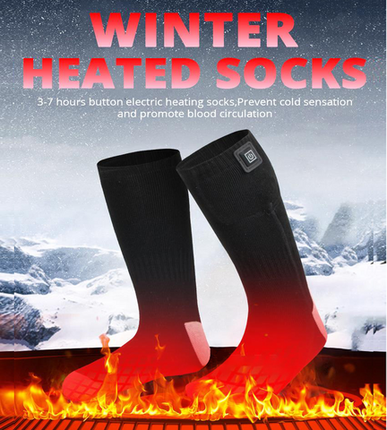 Electric Socks Rechargeable Heating Foot Warmer Electric Socks Rechargeable Heating Foot Warmer