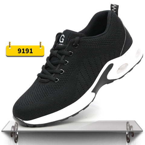 Indestructible Steel Toe Work Shoes Men Sneakers Fashion Air Cushion Safety Shoes Indestructible Steel Toe Work Shoes Men Sneakers Fashion Air Cushion Safety Shoes