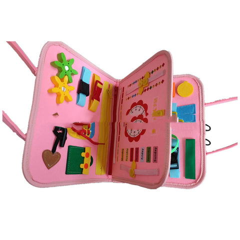 New Busy Book Children's Busy Board Dressing And Buttoning Learning Baby Early Education Preschool Sensory Learning Toy New Busy Book Children's Busy Board Dressing And Buttoning Learning Baby Early Education Preschool Sensory Learning Toy