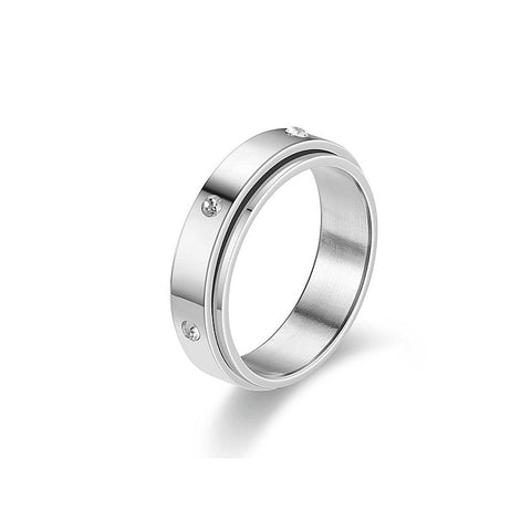 Stainless Steel Rotatable Ring To Relieve Anxiety Stainless Steel Rotatable Ring To Relieve Anxiety