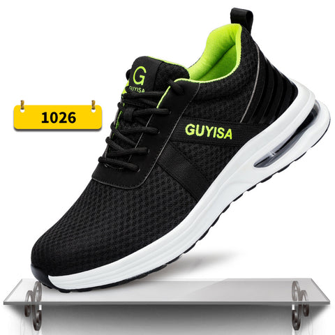 Indestructible Steel Toe Work Shoes Men Sneakers Fashion Air Cushion Safety Shoes Indestructible Steel Toe Work Shoes Men Sneakers Fashion Air Cushion Safety Shoes