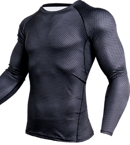 Compression Shirt Men Gym Running Shirt Quick Dry Breathable Fitness Sport Shirt Sportswear Training Sport Tight Rashguard Male Compression Shirt Men Gym Running Shirt Quick Dry Breathable Fitness Sport Shirt Sportswear Training Sport Tight Rashguard Male