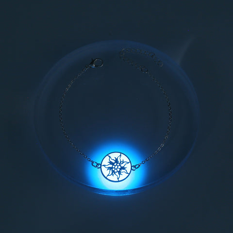 Silver Round Helios luminous bracelet Silver Round Helios luminous bracelet