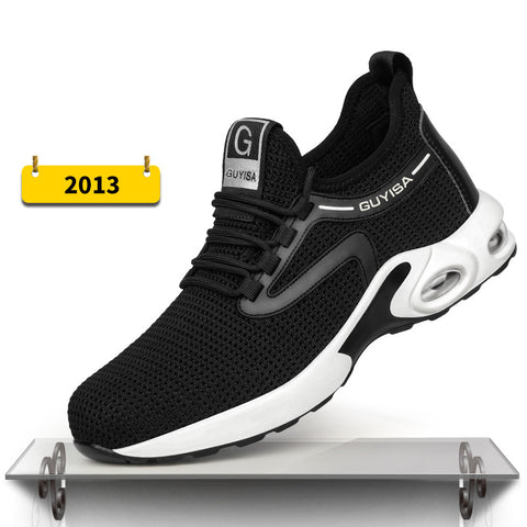 Indestructible Steel Toe Work Shoes Men Sneakers Fashion Air Cushion Safety Shoes Indestructible Steel Toe Work Shoes Men Sneakers Fashion Air Cushion Safety Shoes
