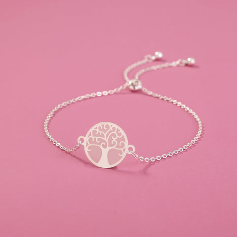 Silver Copper, tree of life, dripping oil, luminous bracelet Silver Copper, tree of life, dripping oil, luminous bracelet