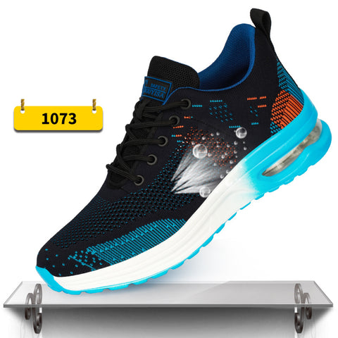Indestructible Steel Toe Work Shoes Men Sneakers Fashion Air Cushion Safety Shoes Indestructible Steel Toe Work Shoes Men Sneakers Fashion Air Cushion Safety Shoes