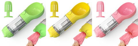 Pet Water Bottle Feeder Bowl Garbage Bag Storage Portable Pet Outdoor Travel 3 In 1 Dog Water Bottle Pet Water Bottle Feeder Bowl Garbage Bag Storage Portable Pet Outdoor Travel 3 In 1 Dog Water Bottle
