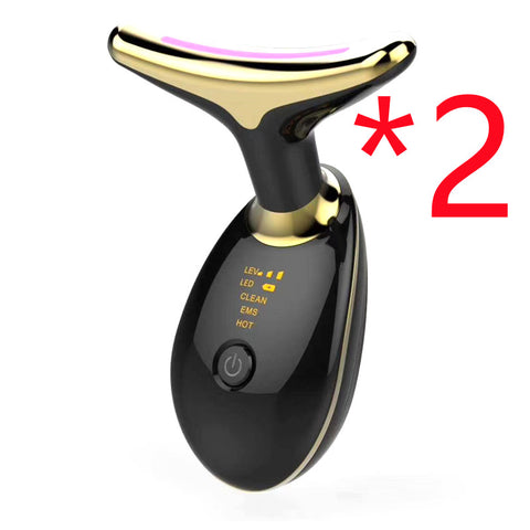 EMS Thermal Neck Lifting And Tighten Massager Electric Microcurrent Wrinkle Remover LED Photon Face Beauty Device For Woman EMS Thermal Neck Lifting And Tighten Massager Electric Microcurrent Wrinkle Remover LED Photon Face Beauty Device For Woman