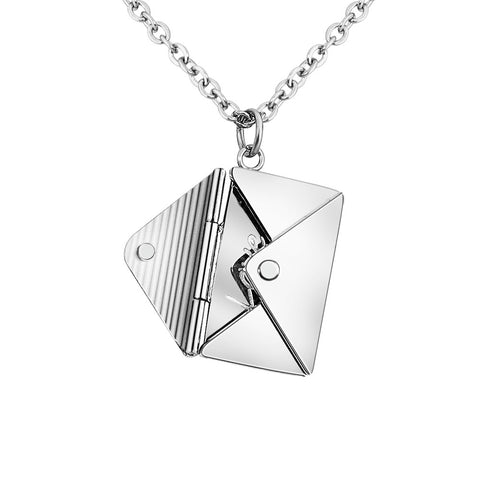 Fashion Jewelry Envelop Necklace Women Lover Letter Pendant Best Gifts For Girlfriend Fashion Jewelry Envelop Necklace Women Lover Letter Pendant Best Gifts For Girlfriend