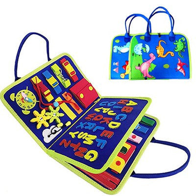 New Busy Book Children's Busy Board Dressing And Buttoning Learning Baby Early Education Preschool Sensory Learning Toy New Busy Book Children's Busy Board Dressing And Buttoning Learning Baby Early Education Preschool Sensory Learning Toy