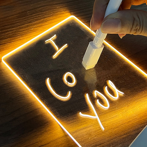 Creative Note Board Creative Led Night Light USB Message Board Holiday Light With Pen Gift For Children Girlfriend Decoration Night Lamp Creative Note Board Creative Led Night Light USB Message Board Holiday Light With Pen Gift For Children Girlfriend Decoration Night Lamp