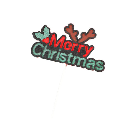 Creativity Decoration Bells Antlers Christmas Cake Card Creativity Decoration Bells Antlers Christmas Cake Card