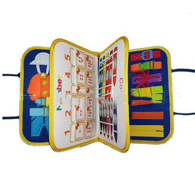 New Busy Book Children's Busy Board Dressing And Buttoning Learning Baby Early Education Preschool Sensory Learning Toy New Busy Book Children's Busy Board Dressing And Buttoning Learning Baby Early Education Preschool Sensory Learning Toy