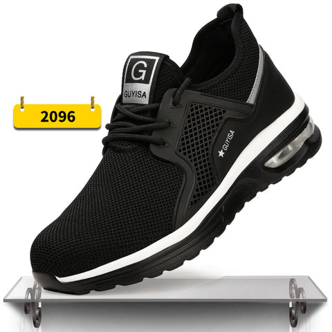 Indestructible Steel Toe Work Shoes Men Sneakers Fashion Air Cushion Safety Shoes Indestructible Steel Toe Work Shoes Men Sneakers Fashion Air Cushion Safety Shoes