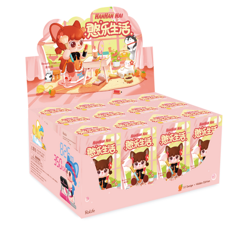 Robotime Rolife HANHAN NAI  Hanle Life Blind Box Action Figures Doll Toys Surprise Box Lady Toys For Children Friends Gifts Robotime Rolife HANHAN NAI  Hanle Life Blind Box Action Figures Doll Toys Surprise Box Lady Toys For Children Friends Gifts