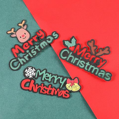 Creativity Decoration Bells Antlers Christmas Cake Card Creativity Decoration Bells Antlers Christmas Cake Card