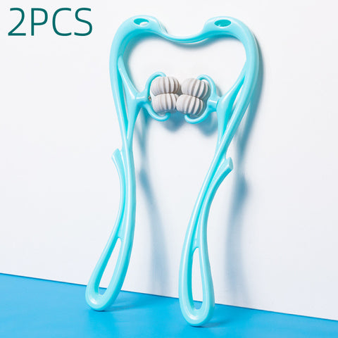 Multifunctional Manual Six-wheel Neck Massager Massage Relieve Roller Massage Tool Multifunctional Manual Six-wheel Neck Massager Massage Relieve Roller Massage Tool