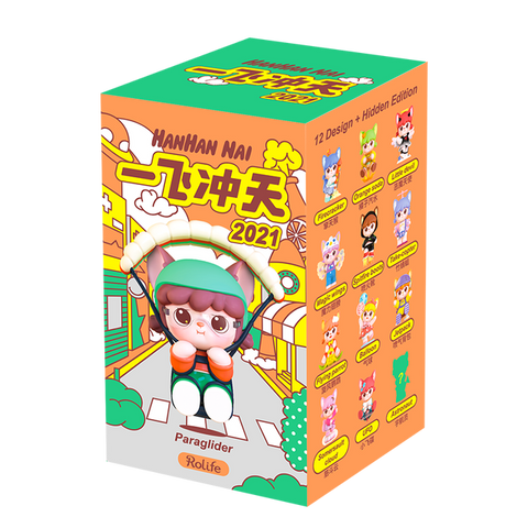 Robotime Rolife HANHAN NAI  Flying Blind Box Action Figures Doll Toys Surprise Box Lady Toys For Children Friends Free Shipping Robotime Rolife HANHAN NAI  Flying Blind Box Action Figures Doll Toys Surprise Box Lady Toys For Children Friends Free Shipping
