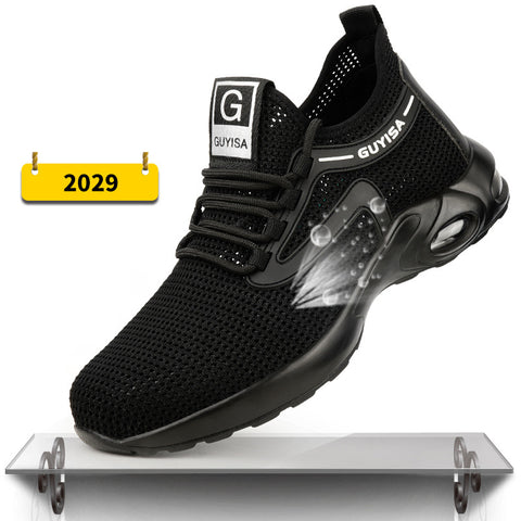 Indestructible Steel Toe Work Shoes Men Sneakers Fashion Air Cushion Safety Shoes Indestructible Steel Toe Work Shoes Men Sneakers Fashion Air Cushion Safety Shoes