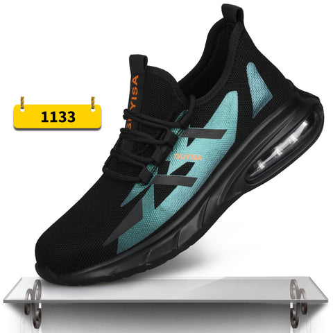 Indestructible Steel Toe Work Shoes Men Sneakers Fashion Air Cushion Safety Shoes Indestructible Steel Toe Work Shoes Men Sneakers Fashion Air Cushion Safety Shoes