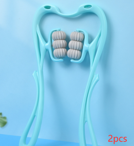 Multifunctional Manual Six-wheel Neck Massager Massage Relieve Roller Massage Tool Multifunctional Manual Six-wheel Neck Massager Massage Relieve Roller Massage Tool
