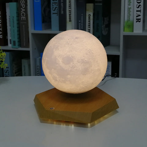 Creative Light Luxury Handicraft Night Light Maglev Moon Light Creative Light Luxury Handicraft Night Light Maglev Moon Light