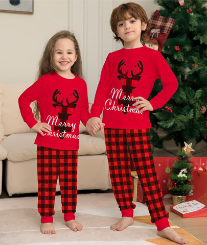 Christmas Family Matching Pajamas Set Christmas Holiday PJs Elk Top Pants Set Pajamas For Family Mom Dad Kids Baby Christmas Family Matching Pajamas Set Christmas Holiday PJs Elk Top Pants Set Pajamas For Family Mom Dad Kids Baby