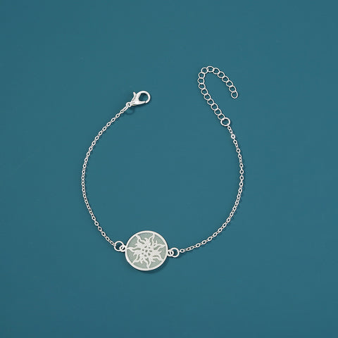 Silver Round Helios luminous bracelet Silver Round Helios luminous bracelet