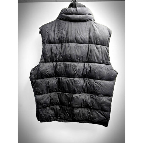 Abercrombie & Fitch Puffer Vest Men’s XL Blue Down Full Zip Summit Rock Y2K