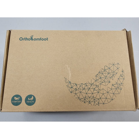 OrthoComfoot Men’s Orthopedic Comfortable Fashion Sneakers, Casual Arch Support