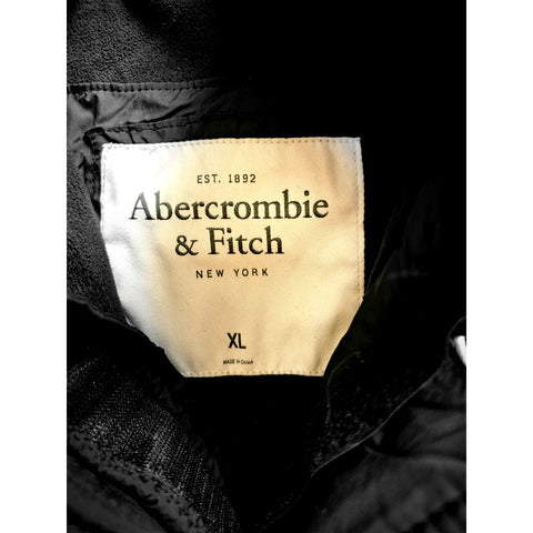 Abercrombie & Fitch Puffer Vest Men’s XL Blue Down Full Zip Summit Rock Y2K