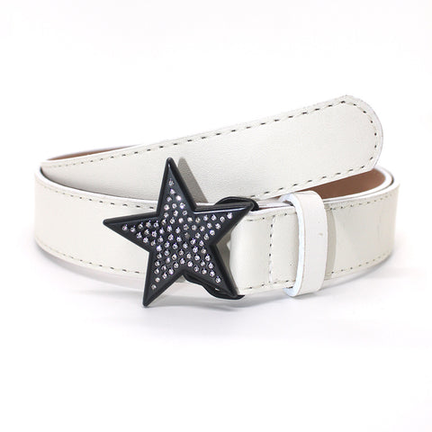 Women's Vintage Fashion Jeans Star Belt